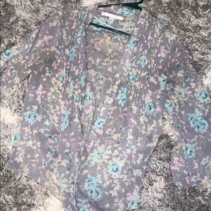 Floral cardigan